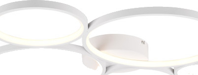 Trio Lighting Rondo LED plafond matt hvit 5L -