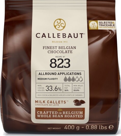 Callebaut Melkesjokolade Til Baking 400g