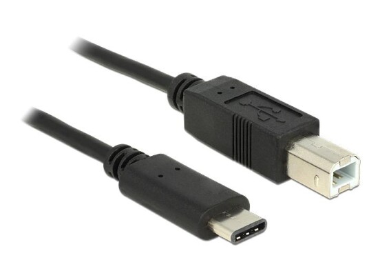 Delock USB type C-kabel - 24 pin USB-C til USB-type B - 50 cm