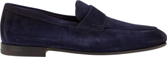 Santoni Herre Sko Blå 41 EU,