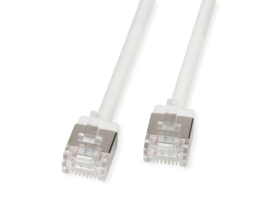 Roline 21.15.4570 0,5 M Cat6a U/Ftp Stp Rj-45 Rj-45 Hvit