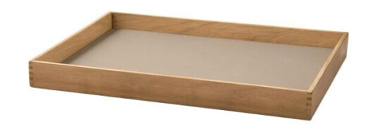 LIND DNA Even teak brett 27,9x35,9 cm nupo clay brown