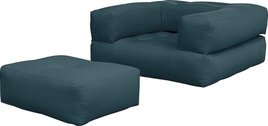 Karup Sovelenestol Cube Blå