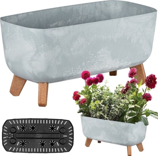 Prosperplast Blomsterpotte Gracia Case Betongeffekt Betong Dgcl400e-422U