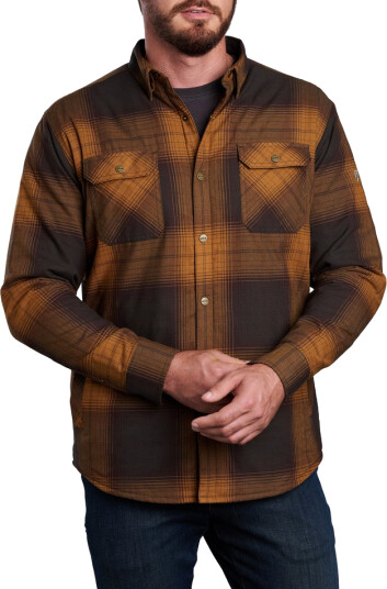 Kühl Men's Joyrydr Shirt Dark Elm S, Dark Elm