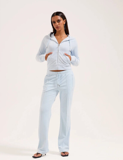 Juicy Couture Tina Outline  Trackpant - Blue - XXS
