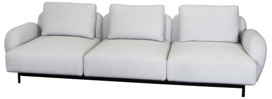 Cane-line Aura 3-seter sofa Light grey Grå