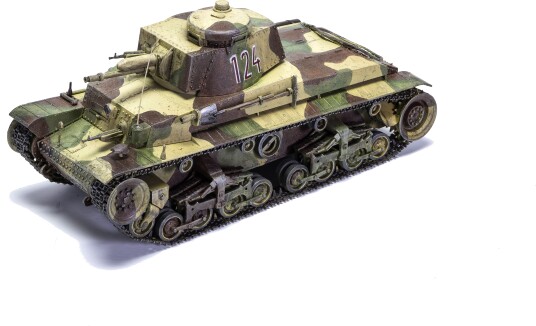Airfix Tysk Lett Stridsvogn Pz.Kpfw.35t Modellsett 1:35