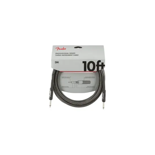 Fender Prof. Cable Tweed Grey 3 m Fender Prof. Cable Tweed Grey 3 m