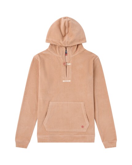 Amundsen Sports Comfy Cord Hood Dame Apricot S