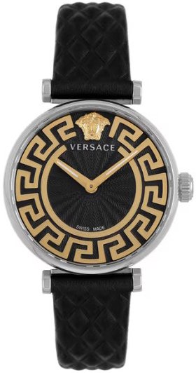 Versace Dameklokke VE1CA0123 Classic Grå/Lær Ø35 mm