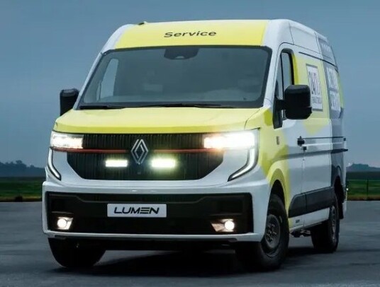Lumen grillkit Renault Master 24+ SQ16. 22304 lumen. Diskret og pen montering.