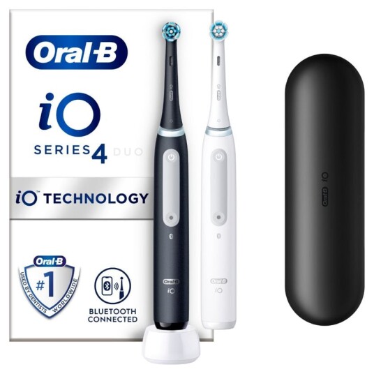 Oral-B iO4 Duo Black UCB / White SC