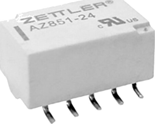 Zettler Electronics Az851 5 Smd Relé 5 V/Dc 1 A 2 X Omkobler 1 Stk