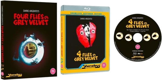 Four Flies On Grey Velvet (1971) / Fire fluer på grå fløyel Bluray Four Flies On Grey Velvet (1971) / Fire fluer på grå fløyel Bluray