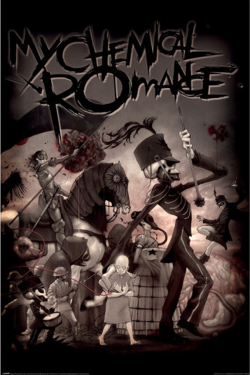 MY CHEMICAL ROMANCE BLACK PRADE MAXI POSTER