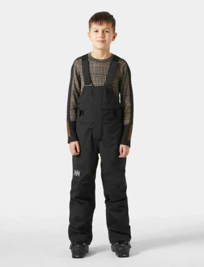 Helly Hansen Jr Summit 2.0 Bib Pant   Black   146