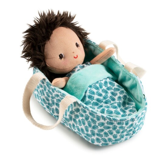 Lilliputiens Stoffdukke med bærebag 22 cm. Ari Lilliputiens Stoffdukke med bærebag 22 cm. Ari