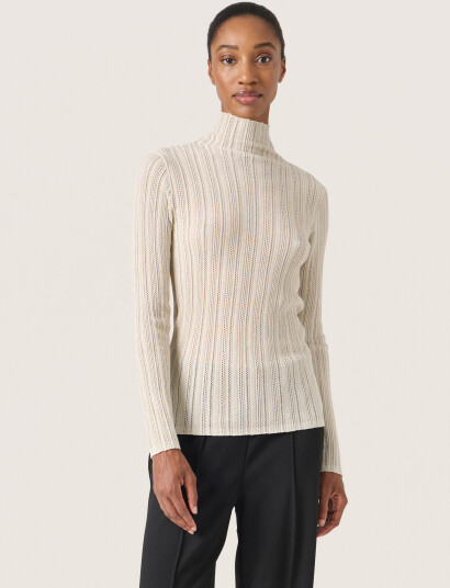 Soaked in Luxury Sllaisa Pullover - Cream - S