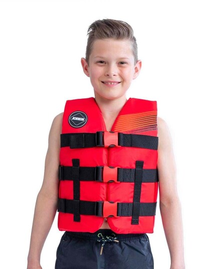 JOBE Flytevest Nylon Junior, Rød JOBE Flytevest Nylon Junior, Rød