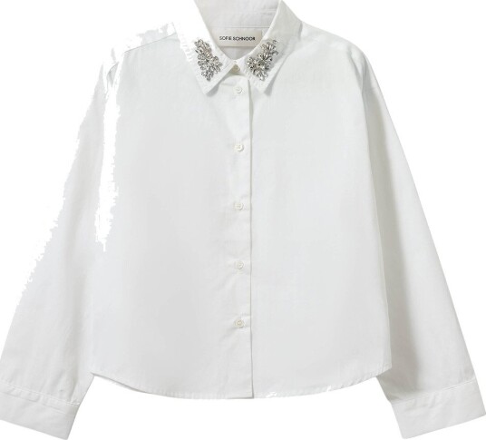 Sofie Schnoor Young Sylviasy Shirt   OFF WHITE   128