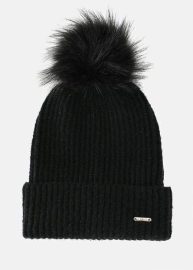 Seaside New Haven Pom Pom Black Onesize Pannebånd Seaside New Haven Pom Pom Black Onesize Pannebånd