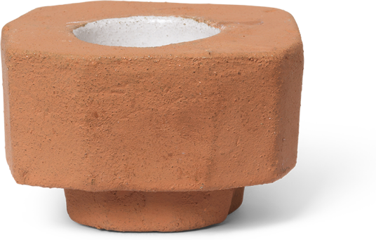 Ferm Living Kurinu lysestake Terracotta Ferm Living Kurinu lysestake Terracotta