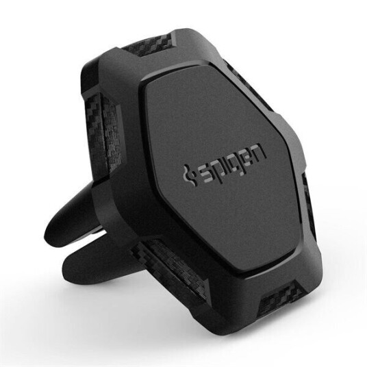 Spigen QS11 Magnetisk Mobilholder til Bilens Ventilasjonsanlæg - Sort Spigen QS11 Magnetisk Mobilholder til Bilens Ventilasjonsanlæg - Sort