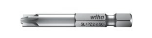 Wiha 7049Pzm, 1 Stykker, Pozidriv, Pz 2, Sl/Pz2, Kromvanadiumstål, 7 Cm Wiha 7049Pzm, 1 Stykker, Pozidriv, Pz 2, Sl/Pz2, Kromvanadiumstål, 7 Cm