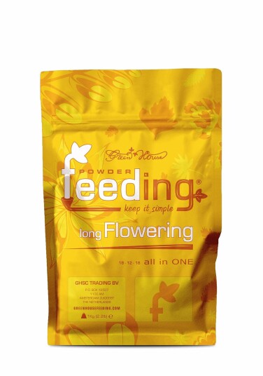 GHF Long Flowering – Plantenæring for Lang Blomstringstid – Balansert NPK formel 18 12 18