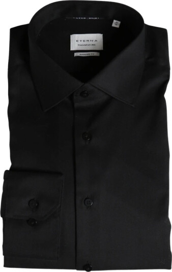 Eterna Herre Skjorter Svart 5XL, Eterna Herre Skjorter Svart 5XL,