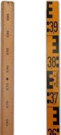 Hyssna Nivelleringsstang 191525126 4-Delt, 4 Meter