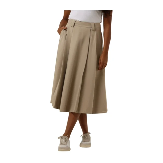 My Essential Wardrobe Dame Skjørt Beige L,