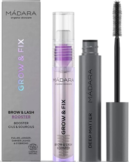 Mádara Bundle Grow & Fix Brow & Lash Booster 4,25ml & DEEP MATTER Bold