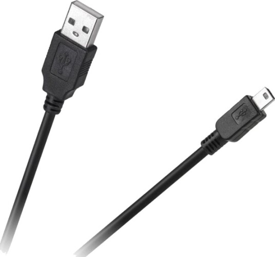 Usb-Kabel Cabletech Usb-A Til Miniusb Svart Kpo3889-2