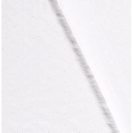 Balsløw Broderi Anglaise 135cm 050 Hvit Design 2 50cm Balsløw Broderi Anglaise 135cm 050 Hvit Design 2 50cm