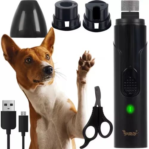 Purlov Elektrisk Neglefil for Hund / Negletrimmer  Negleklippere