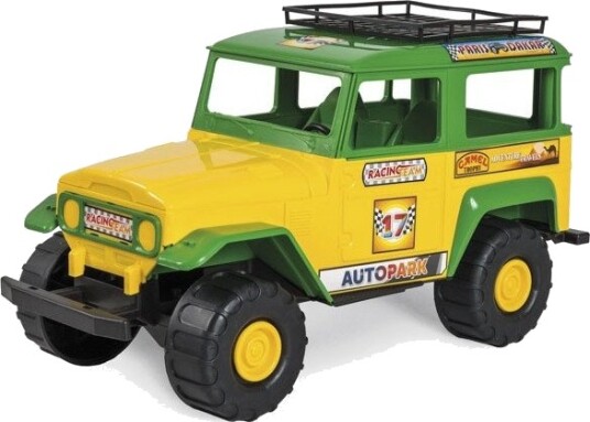 Wader Color Cars Terrengbil Lekebil 3+  År Gul