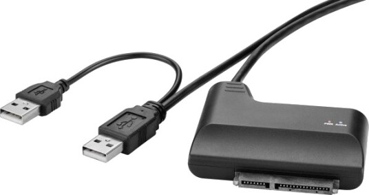 Renkforce SATA-Adapter SATA Til USB Svart 33cm