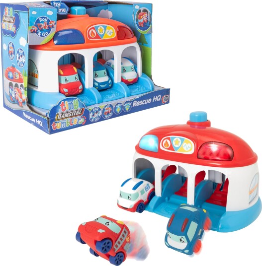 Garasje Tumblers 3 Biler Teamsterz 30cm