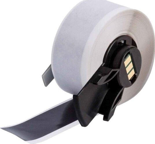 Brady M6c 1000 439 Bk Sort Selvklebende Skriveretikett Kontinuerlig Etikett Rull Vinyl Trermisk Overføring Brady M6c 1000 439 Bk Sort Selvklebende Skriveretikett Kontinuerlig Etikett Rull Vinyl Trermisk Overføring