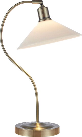 Markslöjd Bordlampe Vela 1L Hvit Bordlamper