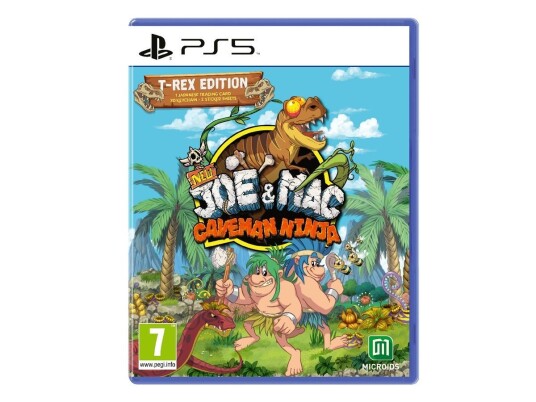 New Joe & Mac: Caveman Ninja - T-Rex Edition (PS5)