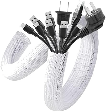 AGPTEK Kabelkanal 12-20 mm 3 m Hvit