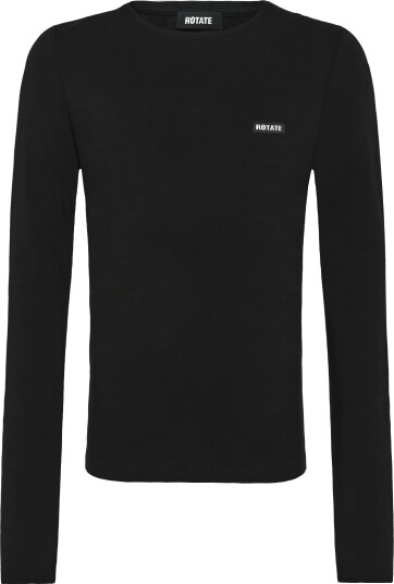 ROTATE Long Sleeve T Shirt Black 42