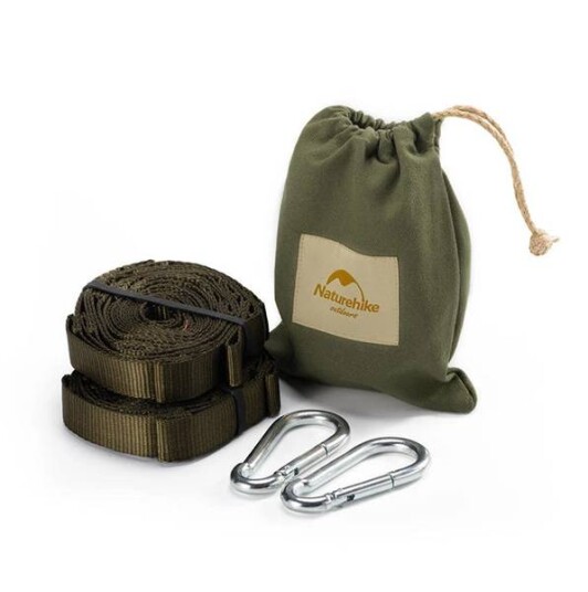 Justerbar nylonslynge Army Green