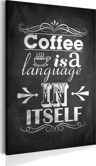 Bilde Coffee Language 40x60 Artgeist sp. z o. o.