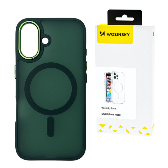 Wozinsky Fashion MagSafe deksel for Samsung Galaxy S25+ Grønn
