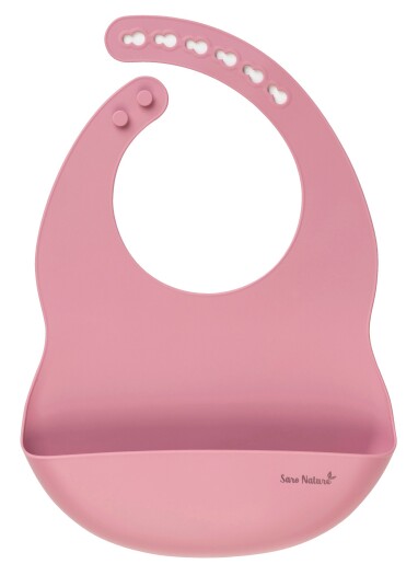 SARO Baby Nordic Silicone Bib Blossom
