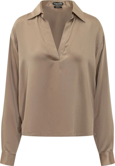 Tom Ford Dame Bluser & Skjorter Grå S,
